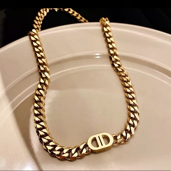 💛18K gold plated db necklace - Picture 4 of 7